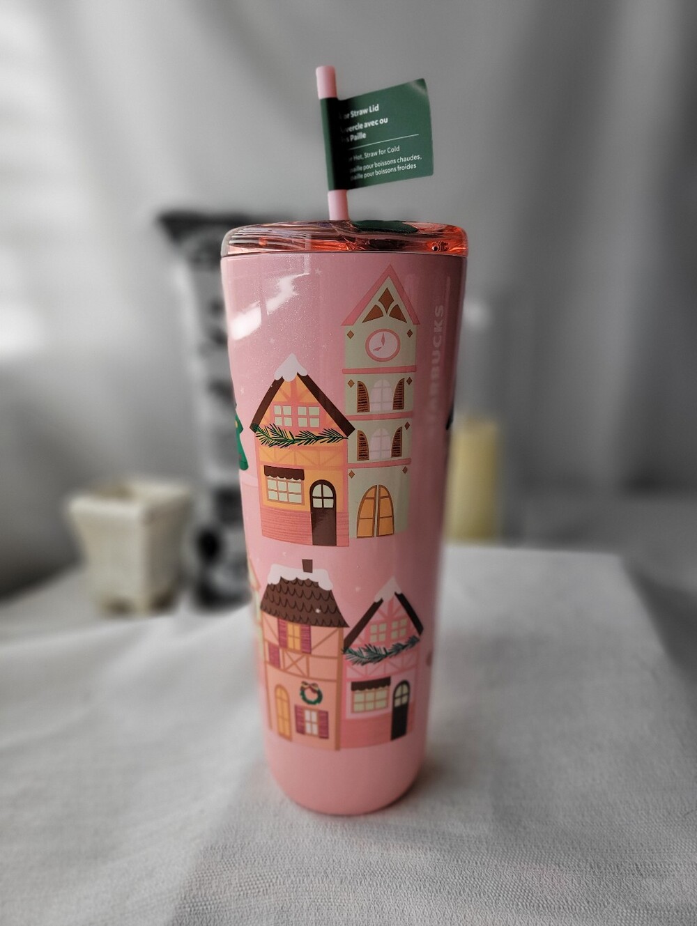 Starbucks 2025 Bearista Pink Holiday Tumbler - Picture 2 of 6